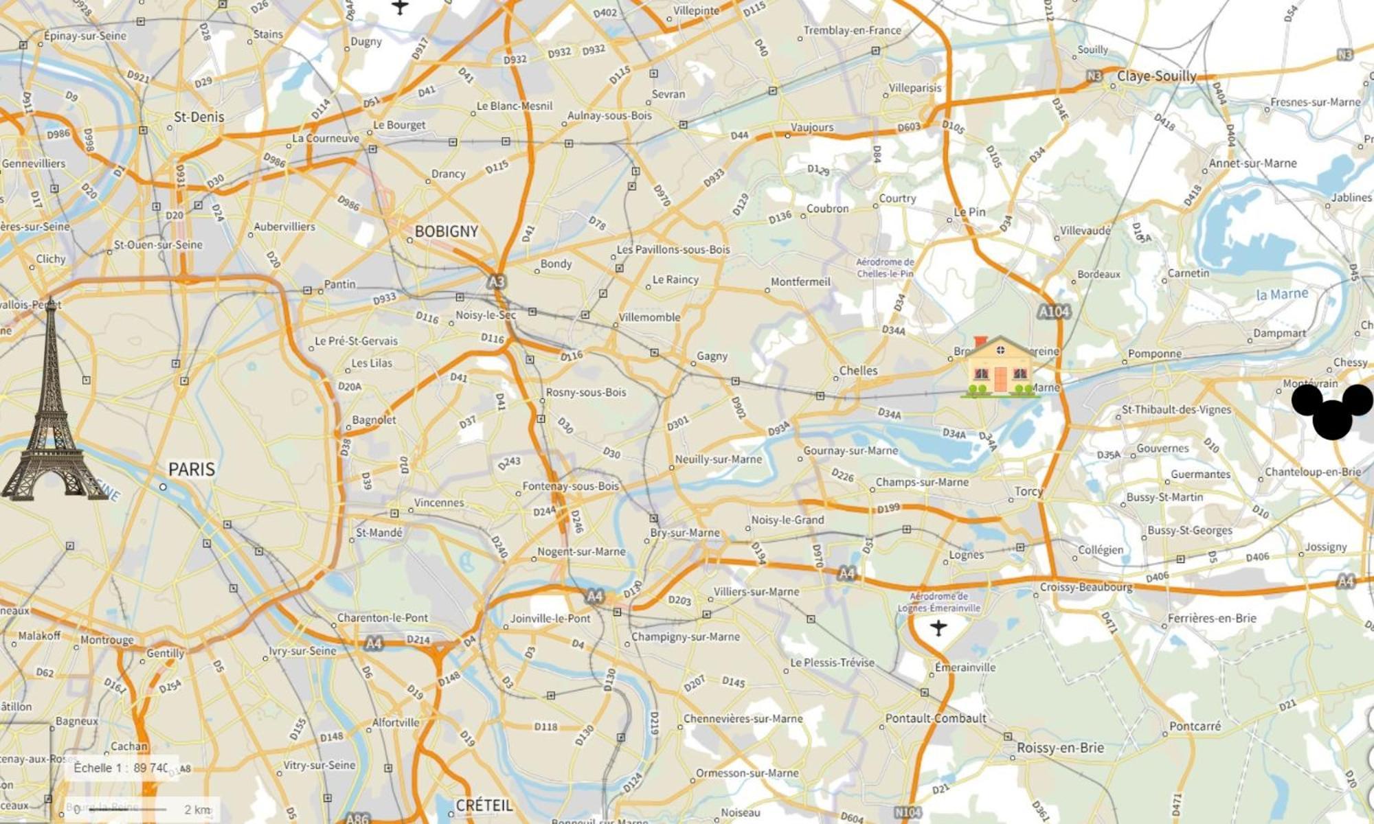 Calme Absolu, Terrasse Et Parking Entre Paris Et Disney Vaires-sur-Marne Zewnętrze zdjęcie